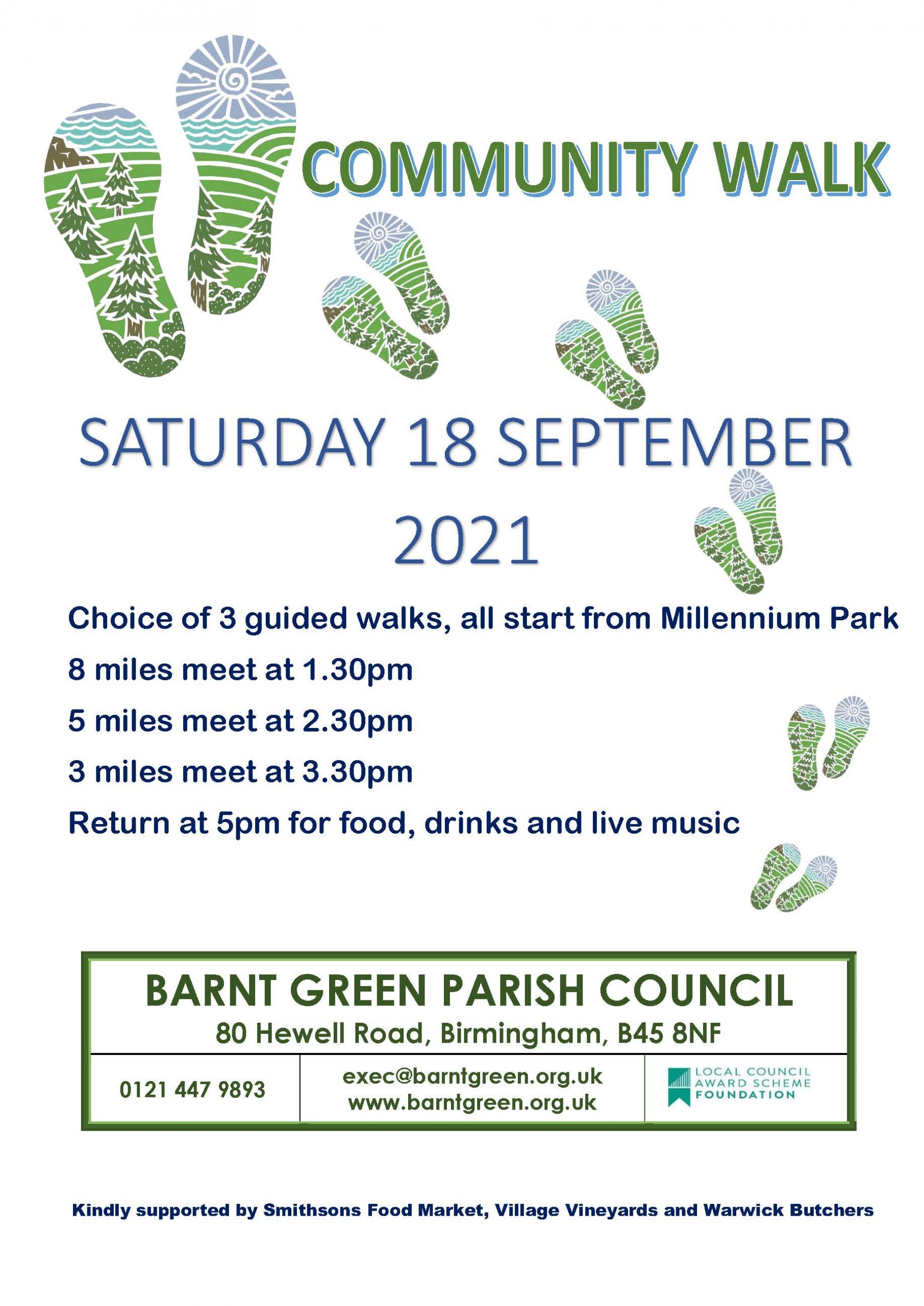 Community Walk Poster